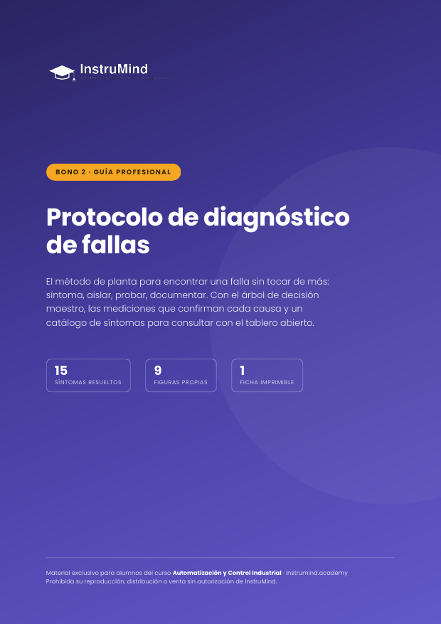 Protocolo de diagn&oacute;stico de fallas