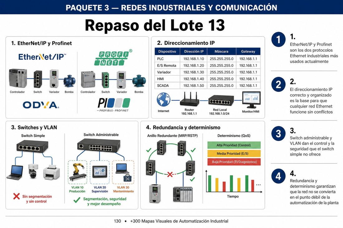 Mapa visual: Repaso del lote 13