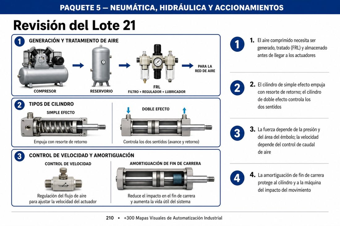 Mapa visual: Revisión del lote 21